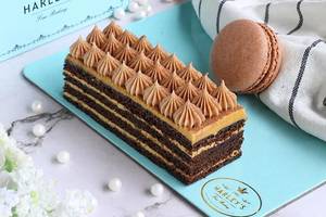 Italian Tiramisu Medovik With Macaron