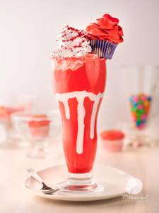 Red Velvet Cupcake Milkshake