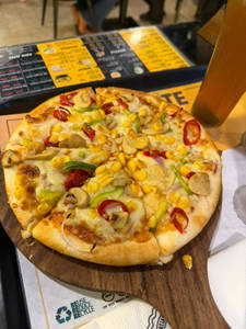 Ob Chicken Mushroom Pizza