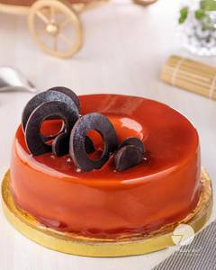 Chocolaty Caramel Exotic Cake