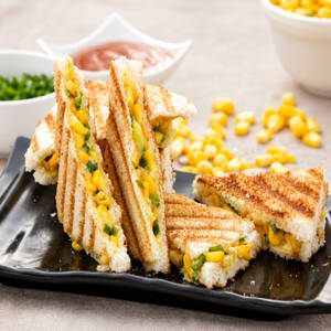 Corn & Cheese Sandwich