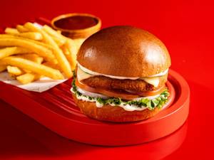 Og Veggie Aloolicious Burger Combo