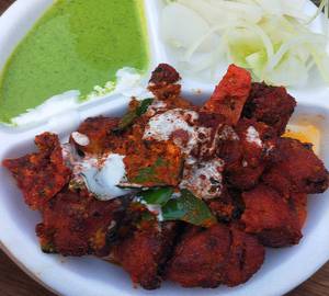 Tandoori Soya Chaap.