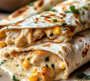 Creamy Corn Wrap
