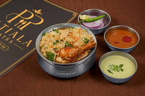 Chicken Biryani Portion