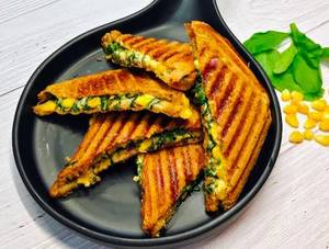 Fb Spinich Corn Grill Sandwich