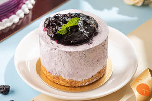 Blueberry No-bake Cheesecake Jar Cake (200/350 Ml)