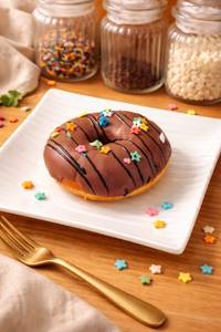 Milk Chocolate Flavour Filled Donuts