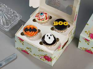 Boo Crew Cupcake Box (set Of 4)