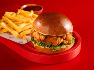Ultimate Fried Chicken Burger Combo