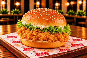 Kids Crunch Burger