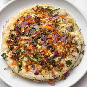 Cheese Paneer Mushroom Uttapam