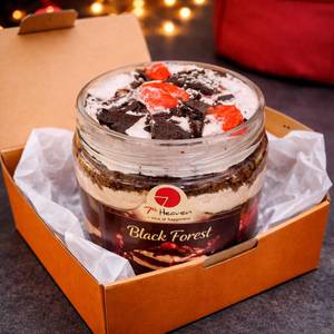 Black Forest Jar Cake