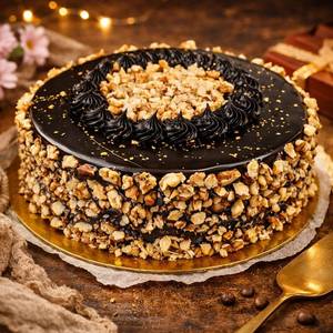 Chocolaty Walnut Bliss Exotic Cake