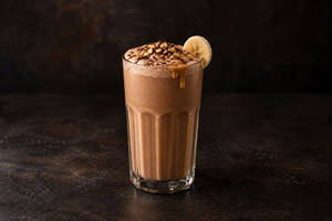 Loaded Choco Banana Peanut Butter Protein Shake