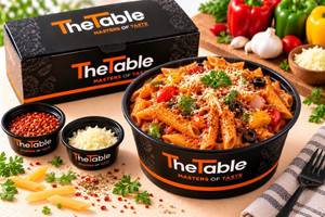 Veg Pasta With Red Sauce