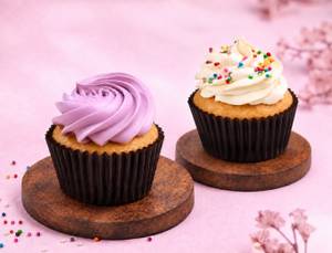 Blueberry & Vanilla Cup Cake Combo
