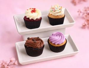 Assorted Cup Cakes - Pack of 4
