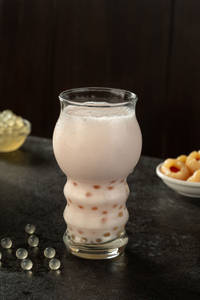 Passionfruit Bubble Milkshake
