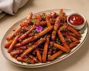 Honey Chilli Potato