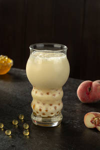 Peach Bubble Milkshake