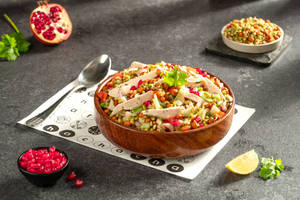 Chicken Sprouts And Beans Salad