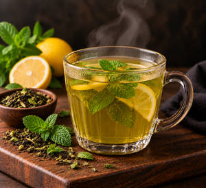Mint Green Tea