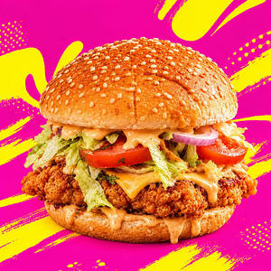 Pizzetto Special Zinger Burger