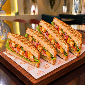 Paneer Tikka Sandwich