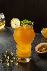 Passionfruit Bubble Tea