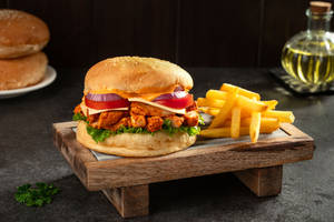 Chicken Tikka Burger