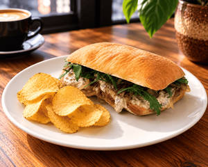 Truffle Mushroom Sandwich