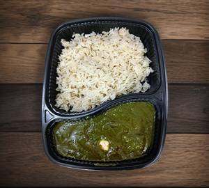 Sarso Ka Sag Rice