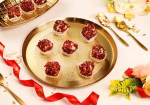 Kaju Gulab Laddoo