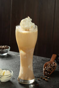 Cold Coffee With Ice Cream