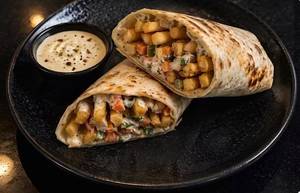 Veg Afghani Wrap