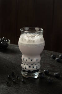 Blueberry Bubble Milkshake