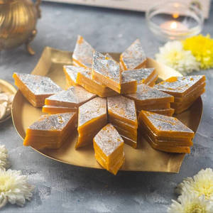 Kesar Kaju Katli