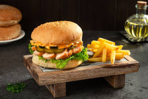 Smoked Chicken Smash Burger