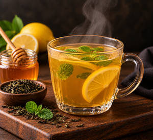 Honey Lemon Green  Tea