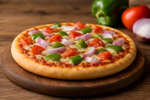 Vegetarian bite pizza