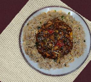 Chicken Pot Rice with Gravy