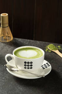 Classic Hot Matcha Latte
