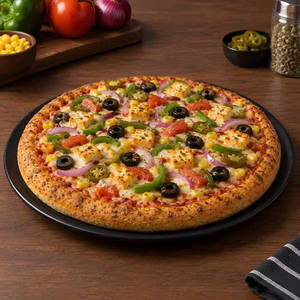 Veggie farmhouse pizza