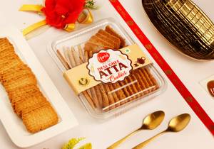 Atta Desi Ghee Cookies - 400 GM