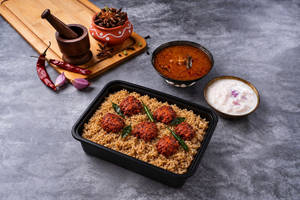 Mini - Dindigul Chicken 65 (boneless) Biryani (quarter - 350g)