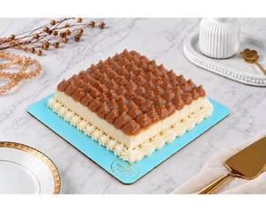 Smoky Caramel Cheesecake