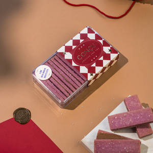 Ube Bourbon Biscuits