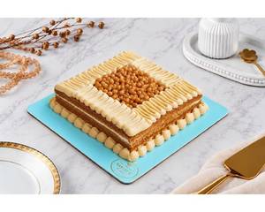 Premium Butterscotch Medovik Cake