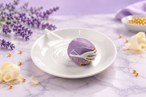 Lavender Cake Pop